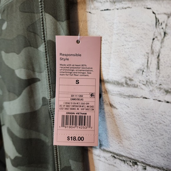 Wild Fable Womens Camo High-Rise Ankle Leggings - Picture 4 of 6